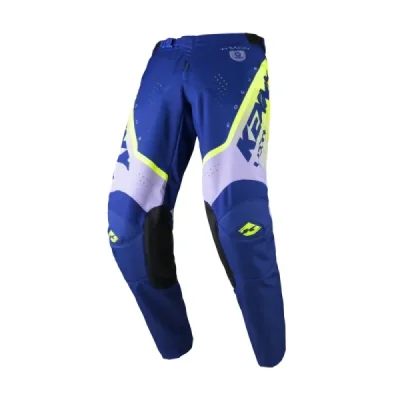 Kenny Racing Spodnie Cross/Enduro Model Track Focus Navy Niebieski/Szary/Żółty 34