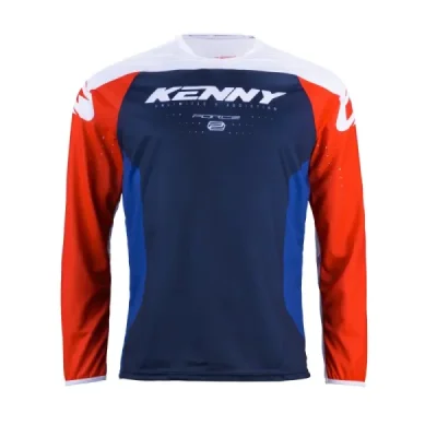 Kenny Racing Koszulka Cross/Enduro Model Force Red Niebieski/Czerwony/Biały S Kenny Racing Koszulka Cross/Enduro Model Force Red Niebieski/Czerwony/Biały S