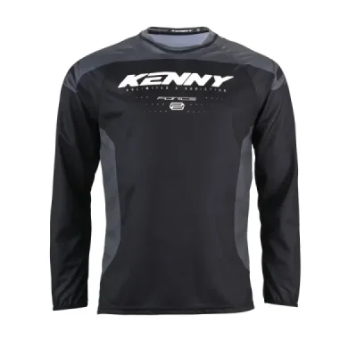 Kenny Racing Koszulka Cross/Enduro Model Force Black Czarny/Szary/Biały S