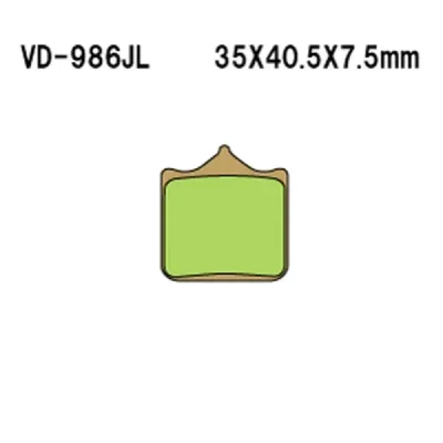 Klocki hamulcowe Vesrah (4 szt.) (VD-986JL) Klocki hamulcowe Vesrah (4 szt.) (VD-986JL)