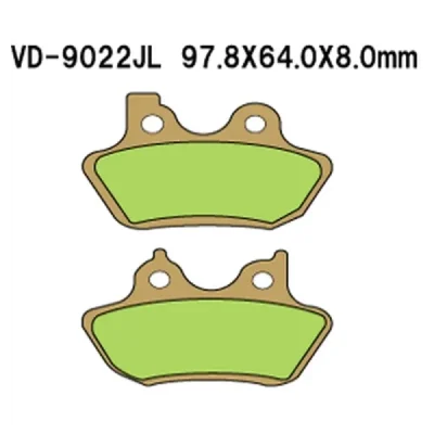 Klocki hamulcowe Vesrah  (VD-9022JL)