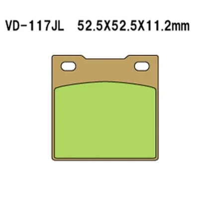 Klocki hamulcowe Vesrah (VD-117JL) Klocki hamulcowe Vesrah (VD-117JL)
