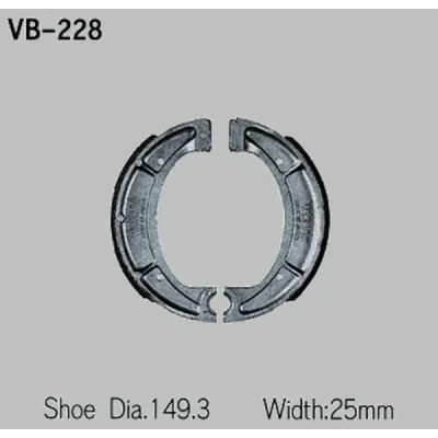 Szczęki hamulcowe Vesrah (VB-228) Szczęki hamulcowe Vesrah (VB-228)