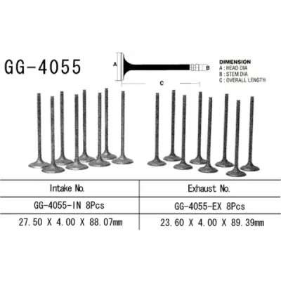Zawór ssący Vesrah  (GG-4055-IN)
