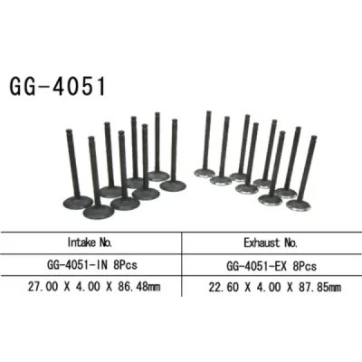 Zawór ssący Vesrah  (GG-4051-IN)