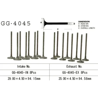 Zawór ssący Vesrah  (GG-4045-IN)