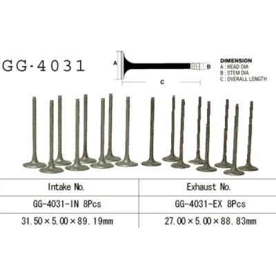 Zawór wydechowy Vesrah  (GG-4031-EX)