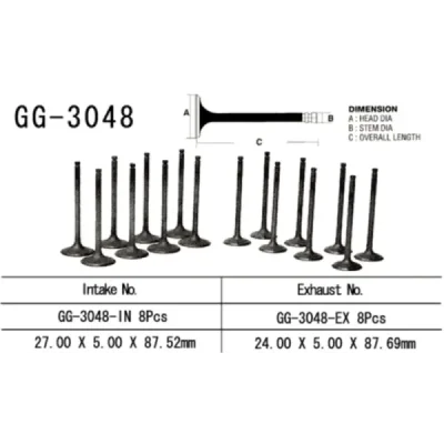 Zawór ssący Vesrah  (GG-3048-IN)