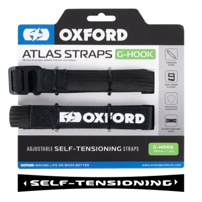 Pasy transportowe Atlas G-Hook 26mm x 1,2m czarne - Oxford Pasy transportowe Atlas G-Hook 26mm x 1,2m czarne - Oxford