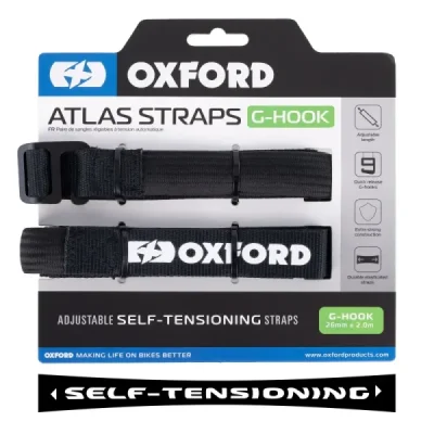 Pasy transportowe Atlas G-Hook 26mm x 2m czarne - Oxford Pasy transportowe Atlas G-Hook 26mm x 2m czarne - Oxford