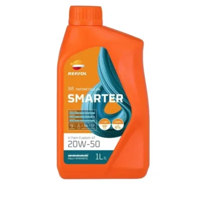 Olej silnikowy Smarter V-Twin MA2 20W50 mineralny 1L - Repsol Olej silnikowy Smarter V-Twin MA2 20W50 mineralny 1L - Repsol
