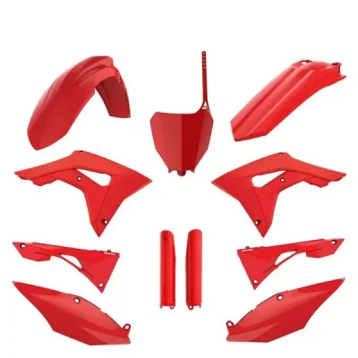 Zestaw plastików Body Kit Polisport czerwony - 91537 Zestaw plastików Body Kit Polisport czerwony - 91537