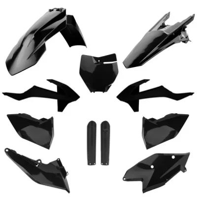 Zestaw plastików Body Kit Polisport czarny - 91454 Zestaw plastików Body Kit Polisport czarny - 91454