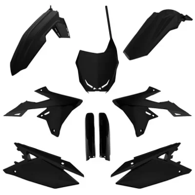 Zestaw plastików Body Kit Polisport czarny - 91428