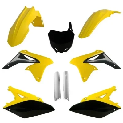 Zestaw plastików Body Kit Polisport żółty biały czarny - 91424 Zestaw plastików Body Kit Polisport żółty biały czarny - 91424