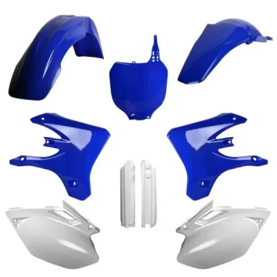 Zestaw plastików Body Kit Polisport niebieski biały OEM - 91392 Zestaw plastików Body Kit Polisport niebieski biały OEM - 91392