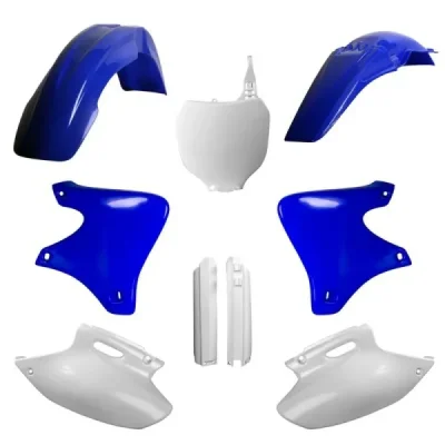 Zestaw plastików Body Kit Polisport niebieski biały OEM - 91391 Zestaw plastików Body Kit Polisport niebieski biały OEM - 91391