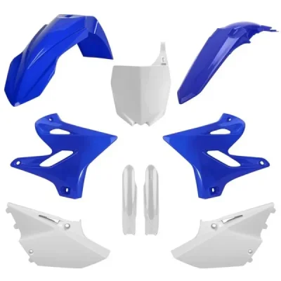 Zestaw plastików Body Kit Polisport niebieski biały OEM - 91388 Zestaw plastików Body Kit Polisport niebieski biały OEM - 91388
