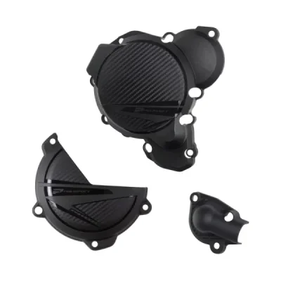 Zestaw osłon sprzęgła i zapłonu i pompy wody Polisport KTM EXC XC-W 250 300 24 czarny - 91375 Zestaw osłon sprzęgła i zapłonu i pompy wody Polisport KTM EXC XC-W 250 300 24 czarny - 91375