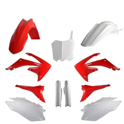 Zestaw plastików Body Kit Polisport czerwony biały OEM - 91528 Zestaw plastików Body Kit Polisport czerwony biały OEM - 91528
