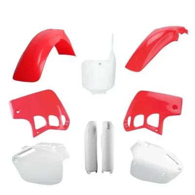 Zestaw plastików Body Kit Polisport czerwony biały OEM - 91514 Zestaw plastików Body Kit Polisport czerwony biały OEM - 91514