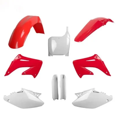Zestaw plastików Body Kit Polisport czerwony biały OEM - 91511 Zestaw plastików Body Kit Polisport czerwony biały OEM - 91511