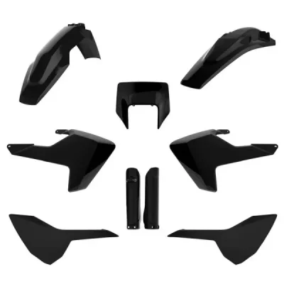 Zestaw plastików Body Kit Polisport czarny - 91505