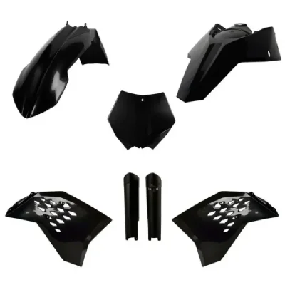 Zestaw plastików Body Kit Polisport czarny - 91441