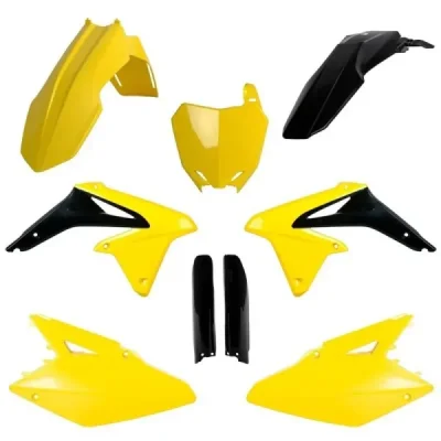 Zestaw plastików Body Kit Polisport żółty czarny OEM - 91430 Zestaw plastików Body Kit Polisport żółty czarny OEM - 91430