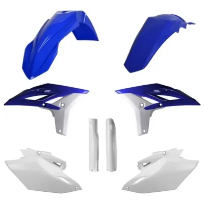 Zestaw plastików Body Kit Polisport niebieski biały OEM - 91418 Zestaw plastików Body Kit Polisport niebieski biały OEM - 91418