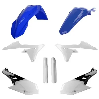 Zestaw plastików Body Kit Polisport niebieski biały OEM - 91416 Zestaw plastików Body Kit Polisport niebieski biały OEM - 91416