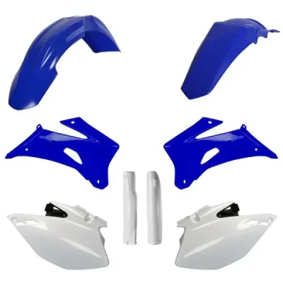 Zestaw plastików Body Kit Polisport niebieski biały OEM - 91415 Zestaw plastików Body Kit Polisport niebieski biały OEM - 91415