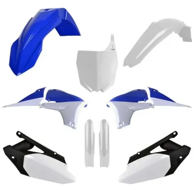 Zestaw plastików Body Kit Polisport niebieski biały OEM - 91414 Zestaw plastików Body Kit Polisport niebieski biały OEM - 91414