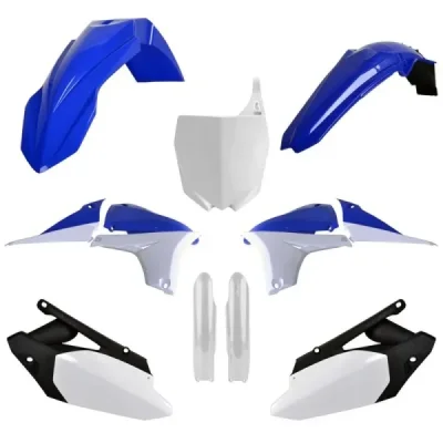 Zestaw plastików Body Kit Polisport niebieski biały OEM - 91413 Zestaw plastików Body Kit Polisport niebieski biały OEM - 91413