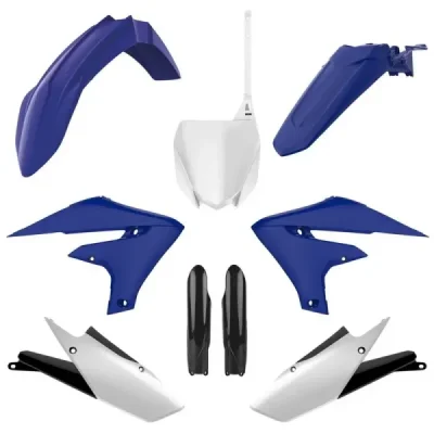 Zestaw plastików Body Kit Polisport niebieski biały OEM - 91408 Zestaw plastików Body Kit Polisport niebieski biały OEM - 91408