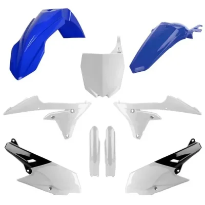 Zestaw plastików Body Kit Polisport niebieski biały OEM - 91402 Zestaw plastików Body Kit Polisport niebieski biały OEM - 91402