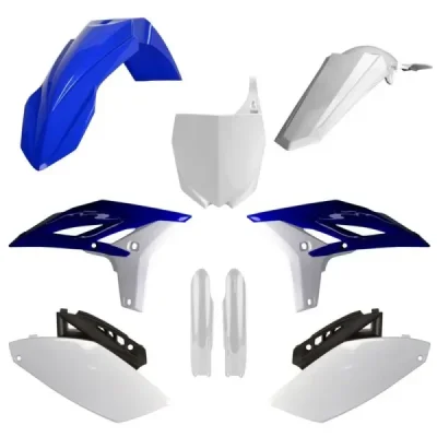 Zestaw plastików Body Kit Polisport niebieski biały OEM - 91401 Zestaw plastików Body Kit Polisport niebieski biały OEM - 91401