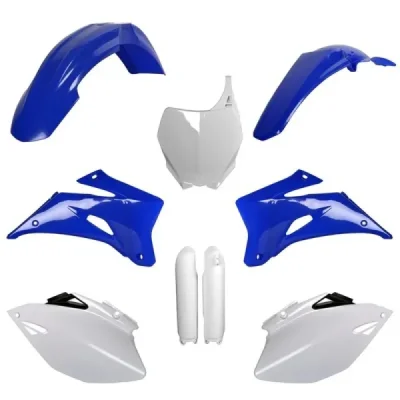 Zestaw plastików Body Kit Polisport niebieski biały OEM - 91395 Zestaw plastików Body Kit Polisport niebieski biały OEM - 91395