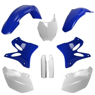 Zestaw plastików Body Kit Polisport niebieski biały OEM - 91386 Zestaw plastików Body Kit Polisport niebieski biały OEM - 91386