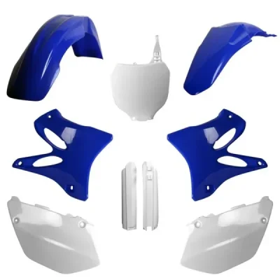 Zestaw plastików Body Kit Polisport niebieski biały OEM - 91384 Zestaw plastików Body Kit Polisport niebieski biały OEM - 91384