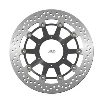Tarcza hamulcowa przód CBR1000RR '09-19 środek aluminiowy 320x74x5mm (6x6,5mm) pływająca drobne rysy - NG
