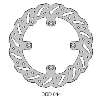 Tarcza hamulcowa Delta Braking DBD044G przód (ONL_DBD044G)