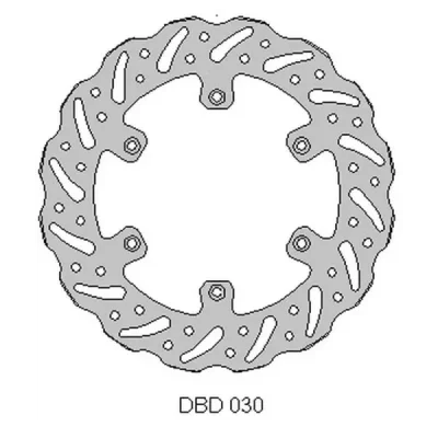 Tarcza hamulcowa Delta Braking DBD030G przód (ONL_DBD030G)
