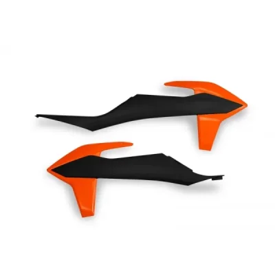Osłony chłodnicy UFO KTM SX SXF 19-22 EXC EXCF 20-22 OEM 21 czarne pomarańczowe (KT04092999K) Osłony chłodnicy UFO KTM SX SXF 19-22 EXC EXCF 20-22 OEM 21 czarne pomarańczowe (KT04092999K)