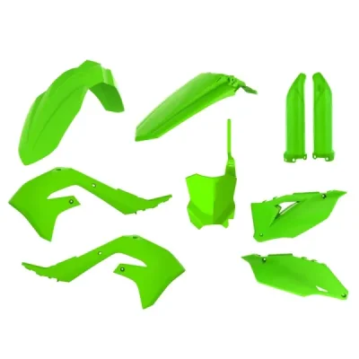 Zestaw plastików Body Kit Polisport zielony limonka Kawasaki KX450 (91025) Zestaw plastików Body Kit Polisport zielony limonka Kawasaki KX450 (91025)