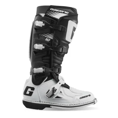 Gaerne Buty Cross/Enduro Model Sg-10 Black/White Czarny/Biały 48 Gaerne Buty Cross/Enduro Model Sg-10 Black/White Czarny/Biały 48