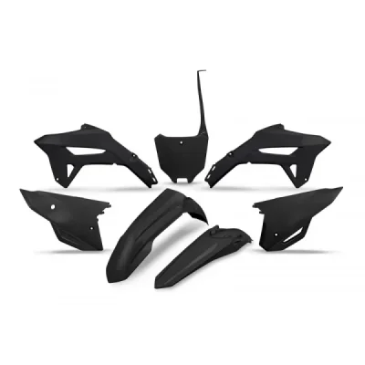 Komplet plastików UFO Honda CRF 450R 2021 czarny (HOKIT125001) Komplet plastików UFO Honda CRF 450R 2021 czarny (HOKIT125001)