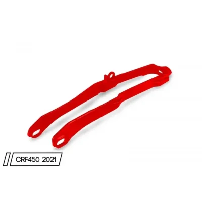 Ślizg łańcucha napędowego UFO Honda CRF 450 R RX 2021 czerwony (HO05610070) Ślizg łańcucha napędowego UFO Honda CRF 450 R RX 2021 czerwony (HO05610070)