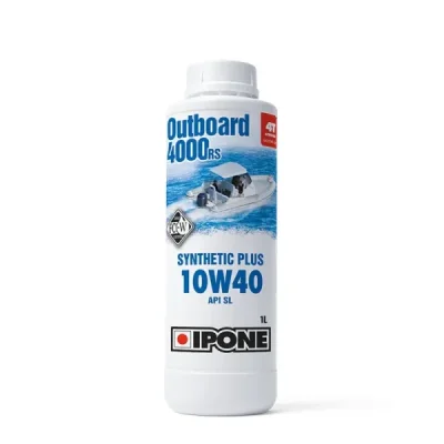 Olej silnikowy Outboard 4000 RS 10W40 półsyntetyk 1L silniki zaburtowe - Ipone
