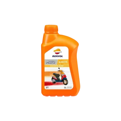 Olej silnikowy 2T Smarter Scooter syntetyk 1L - Repsol